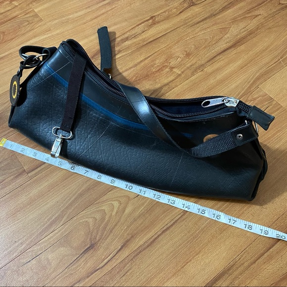 Global Exchange Fair Trade Black Rubber Handbag - Picture 14 of 16